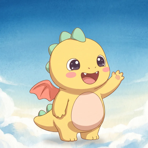 Pip the little dragon
